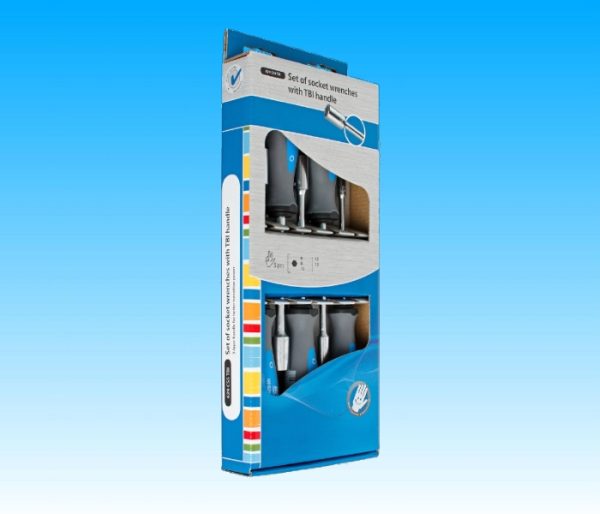 ASSORTIMENTO GIRAVITI A BUSSOLA ESAGONALE – 5 pz.